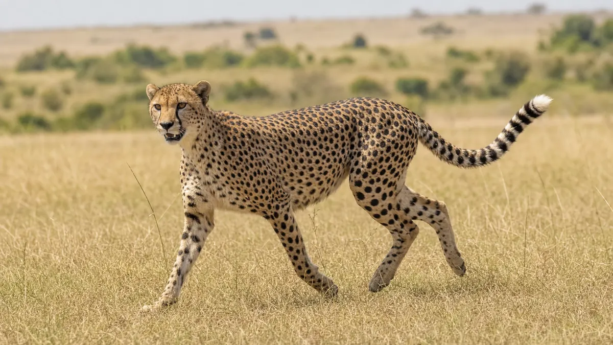 Cheetah animal profile photo